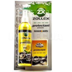 ZOLLEX Protectant 18032 Полироль с губкой (Лимон) – 240мл