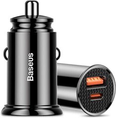 Автомобільний зарядний пристрій Baseus Quick Charge 3.0 швидка зарядка