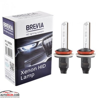 BREVIA 12950 Лампа ксенон Н11 12V35W ( 5000 К)