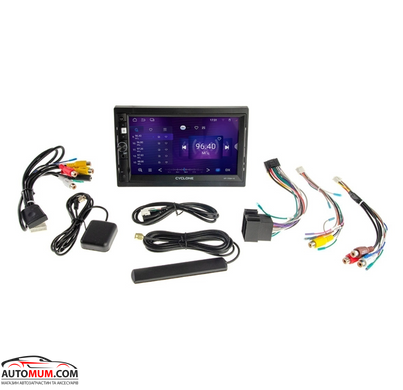 Автомагнiтола 2Din CYCLONE MP-7099A v3 Android 14 (4/64GB)