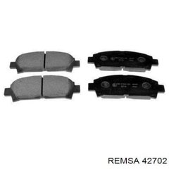REMSA 42702-AF колодки тормозные передние (Toyota Avensis 