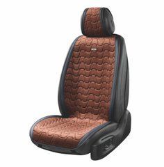 Накидка на переднє та заднє сидіння повний комплект корич Beltex BX85120