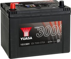 Акумулятор YUASA YBX3031 SMF 72Ah Asia - 630A