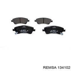 REMSA 134102-AF колодки передні (Toyota Corola,Avensis,Auris >06)