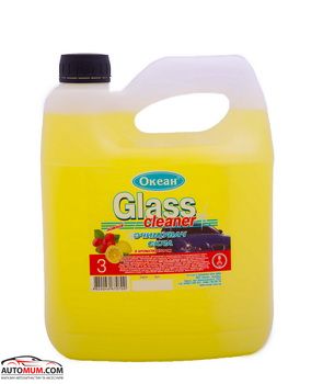 Омивач скла ОКЕАН Glass cleaner літній (Citron fresh) -ПЭТ-3л