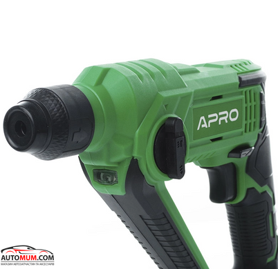 Перфоратор SDS+, APRO 895442 1,5Дж, 2А, 20CH, (1 АКБ) кейс