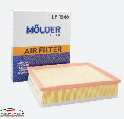 Фільтр повітря MOLDER LF1546 (B21078) (Renault Master 2,2-2,5DCI>03г)