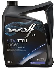 Моторна олива WOLF Vitaltech 10W-60 - 5л