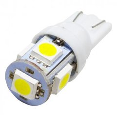 Світлодіодна лампа з обманкою W (W2, 1x9, 5d) GS 10-3030-6SMD CREE Samsung драйвер10664 жовтий-2шт