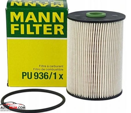 Фильтр топлива MANN PU936/1x (VW Group 1,9-2,0 TDI; 2,0 SDI)