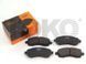 Колодки тормозные передние TOKO T2116009 LD (Subaru Forester,Legacy 