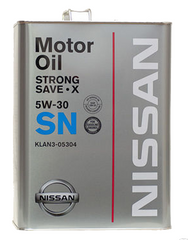 Моторное масло NISSAN KLAN5-05304 Strong Save X 5W-30 - 4л