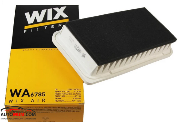 Фільтр повітря WIX WA6785 (Corolla IX >02г)