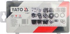 YATO YT-06877 Набор резиновых колец 225 ед.