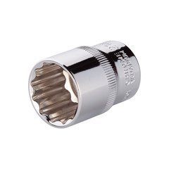 Головка 12 &ndash; гран. INTERTOOL ET-0221 21 мм. (1/2)