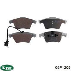 Колодки гальмівні передні LPR 05P1205 (Volkswagen T5 >97)