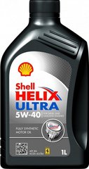 Моторное масло SHELL Helix Ultra 5W-40 SN/CF A3/B3/B4 - 1л
