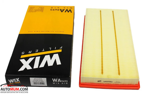 Фильтр воздуха WIX WA9493 (MB A(W169);B(W245)CDI 04-12г)