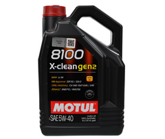 Моторное масло MOTUL 8100 X-clean gen2 5W-40 SN,C3 - 5л