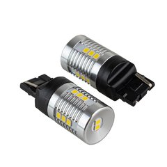 Світлодіодна лампа PULSO LP-66440 /габаритна/LED 7440/W3x16d/14SMD-2835/1контакт/9-18v/1050lm/WHITE