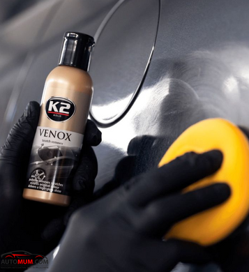 Поліроль кузова K2 G050 Venox молочко з губкою - 180мл
