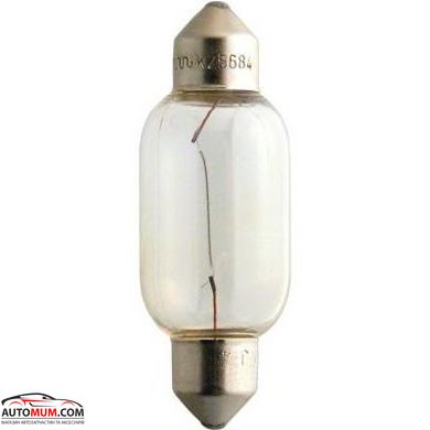 NARVA 17512 лампа накалювання С (SV8,5) 12V 18W - 15.5x41мм