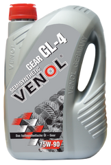 Трансмиссионное масло VENOL Semi synthetic gear 75W-90 GL-4 - 4л