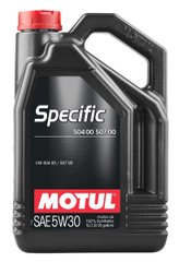 Моторное масло MOTUL Specific 504.00/507.00 5W-30 C3 VW Group) - 5л