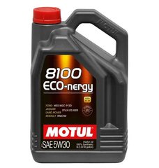 Моторное масло MOTUL 8100 Eco-nergy 5W-30 A5/B5:SL/CF (Ford,Renault) - 5л