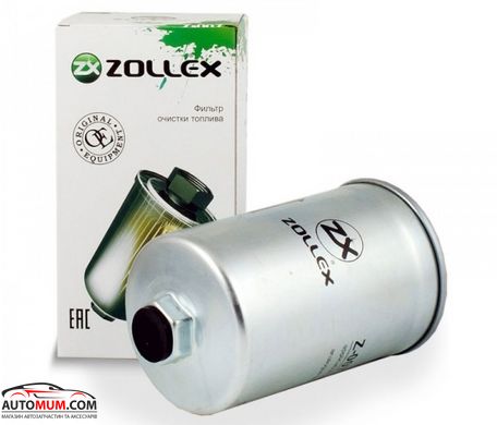 Фільтр палива ZOLLEX Z-007 с/о (гайка) (дв.406i)