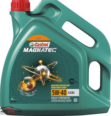 Моторное масло CASTROL Maqnatec 5W-40 A3/B4 - 4л