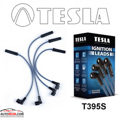 Високовольтні дроти TESLA Silicone Premium T395S (2108-15 1,5i 8V)