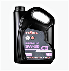 Моторное масло TEMOL Premium 5w-30 C3 - 4л