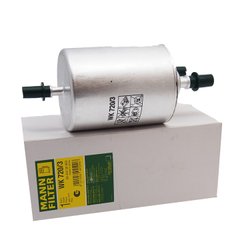 Фильтр топлива MANN WK720/3 4bar (AUDI A4 1,8T;A6-II(4F)V6>00г)