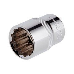 Головка 12 &ndash; гран. INTERTOOL ET-0220 20 мм (1/2)