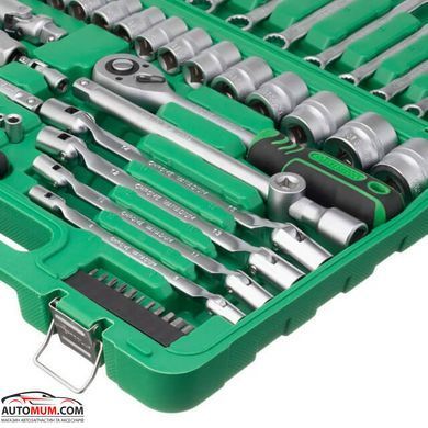 Набор головок и удлинителей ударных 1/2", 18 ед., головки: 10-24 мм, Cr-Mo, STORM INTERTOOL ET-8506