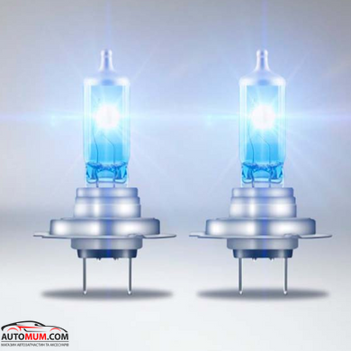 Лампа галогенна H7 OSRAM 64210 CBN-2HB(РX26d) 12V Cool Blue Intense +100% 2шт