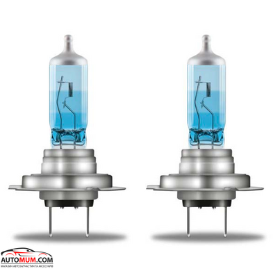 Лампа галогенна H7 OSRAM 64210 CBN-2HB(РX26d) 12V Cool Blue Intense +100% 2шт