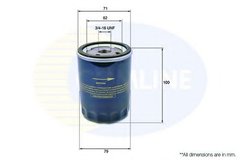 Фильтр оливи COMLINE EOF006 (WL7093 PH4990B L17848) (Ford-diesel)