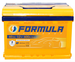 Акумулятор FORMULA 60Ah (Євро) &ndash; 600А