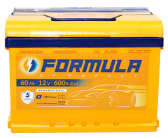 Акумулятор FORMULA 60Ah &ndash; 600А