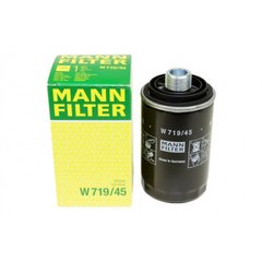Фильтр масла MANN W719/45 (VW group 1,8-2,0 TFSI)