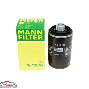 Фильтр оливи MANN W719/45 (VW group 1,8-2,0 TFSI)