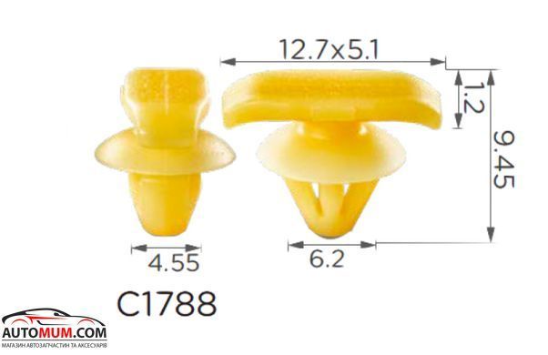 Клипса 1788 резинка уплотнителя VW,Skoda,Seat