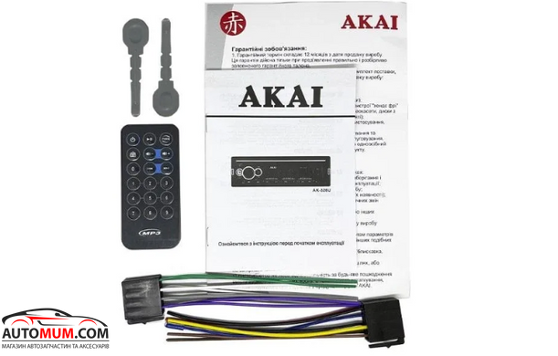 Автомагнітола із Bluetooth AKAI AK-326U
