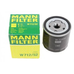 Фильтр оливи MANN W712/52 (VW Group 1,4i-1,6i >96г)