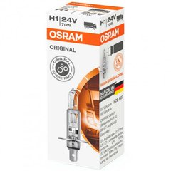 Лампа галогенна H1 (Р14,5s) 24V 70W OSRAM 64155-FS