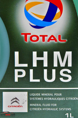Трансмиссионное масло TOTAL LHM Plus Жидкость для ГУР (Citroen) - 1л