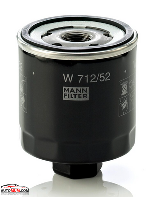 Фильтр оливи MANN W712/52 (VW Group 1,4i-1,6i >96г)