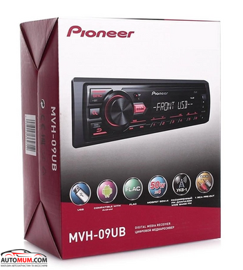 PIONEER MVH- 09UB / MVH-09UBG Автомагнитола (USB, SD)